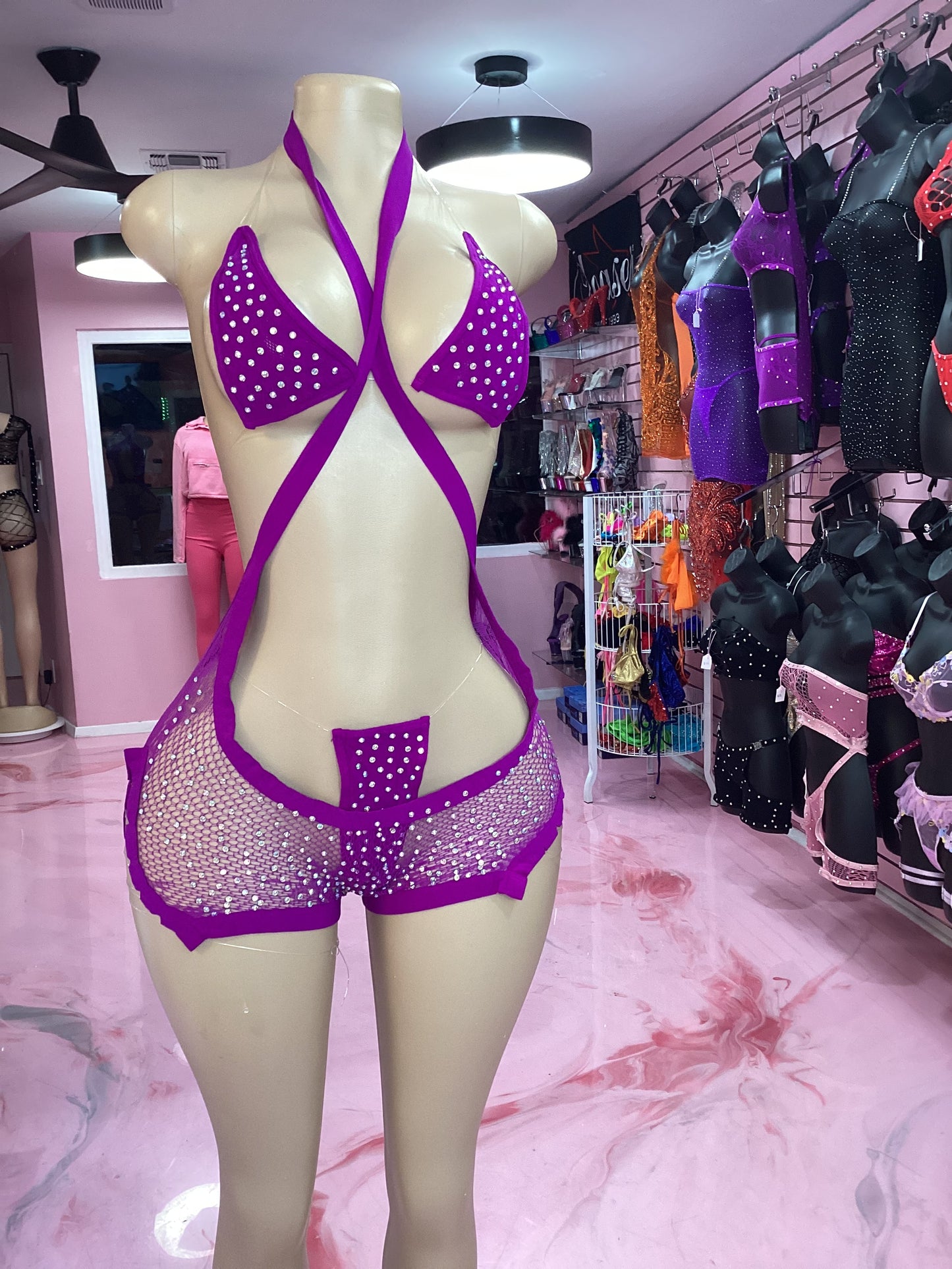 Sexy purple set