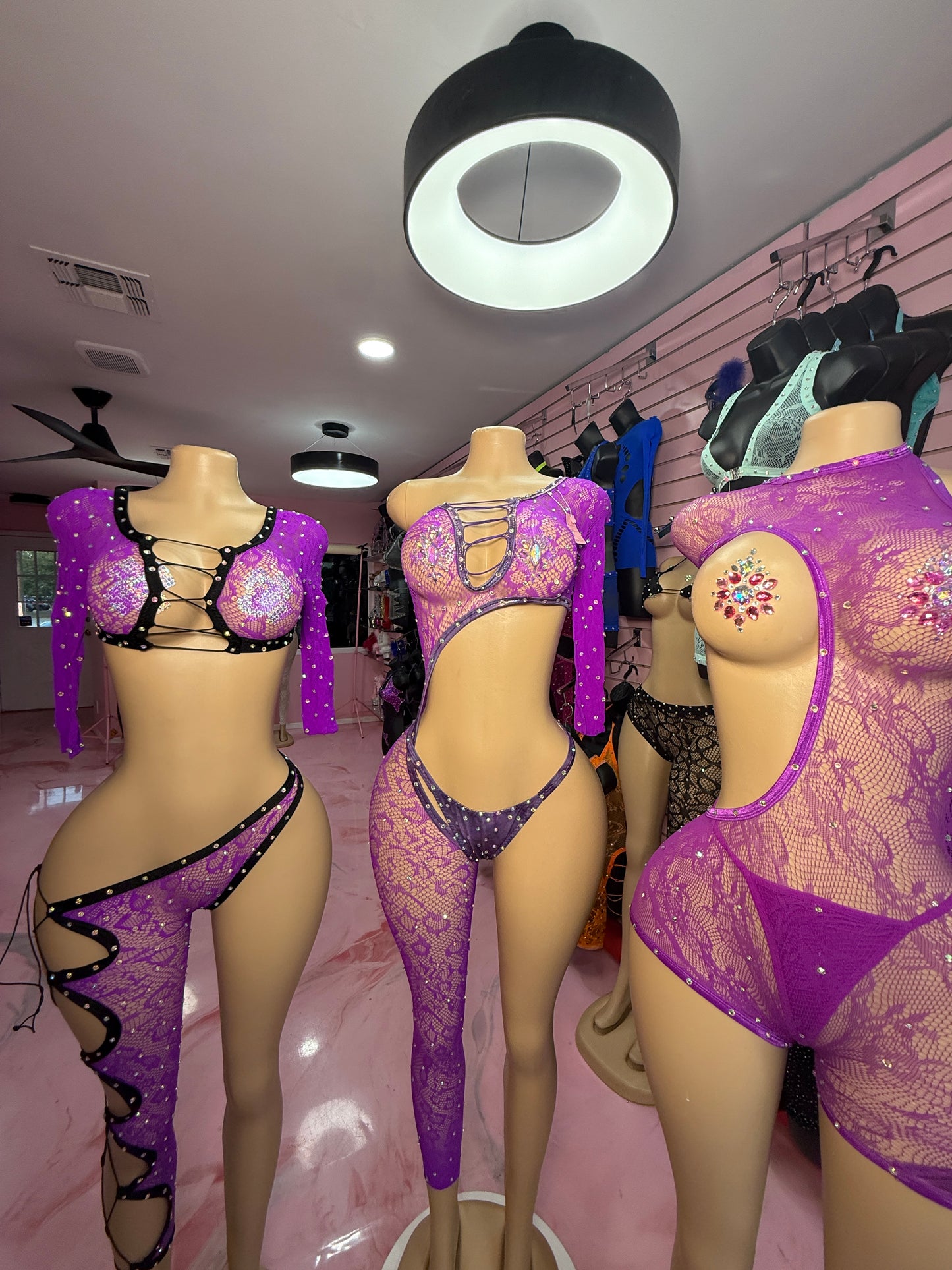 Half Body Purple Fantasy