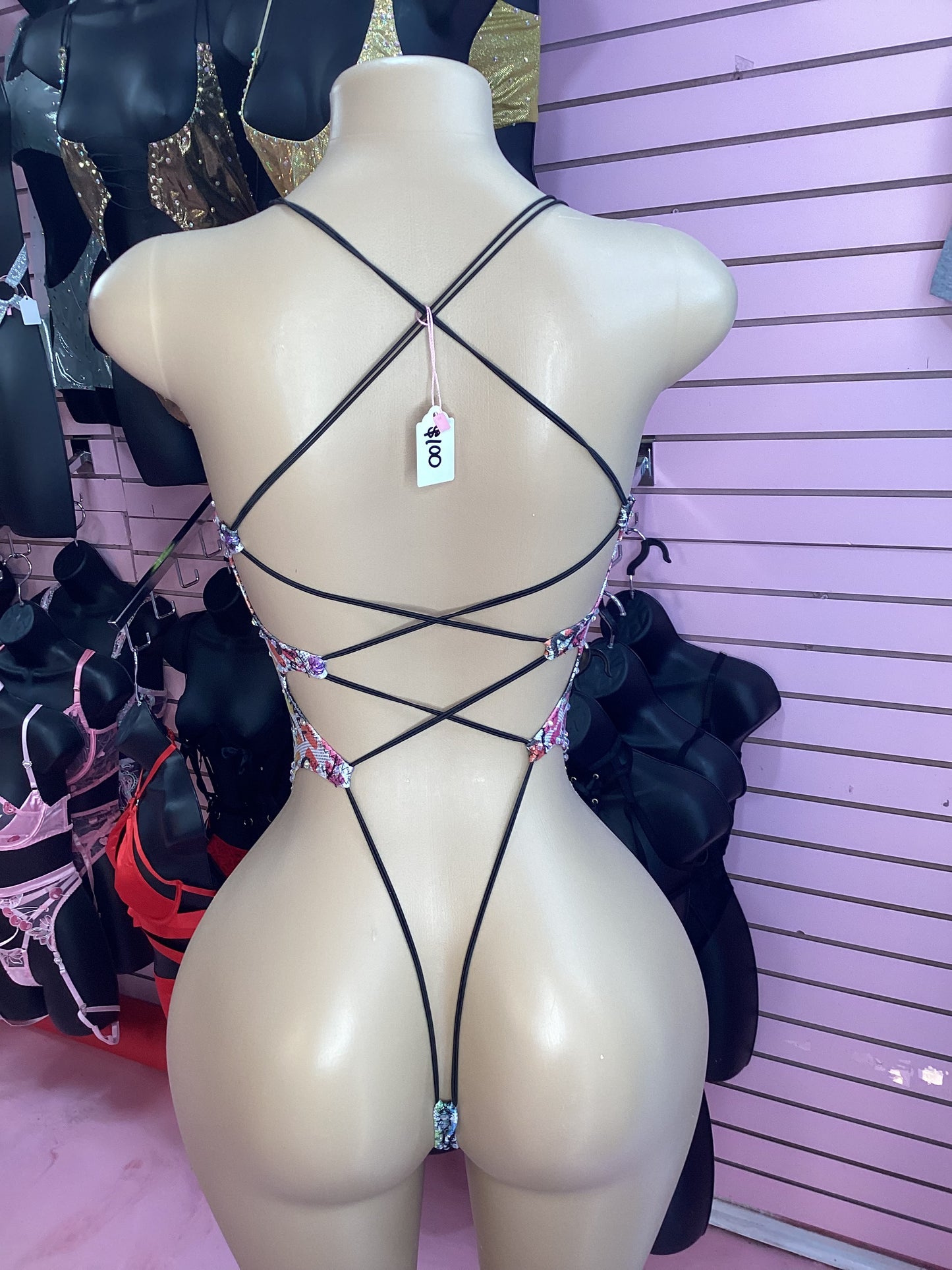 Double CC Me bodysuit