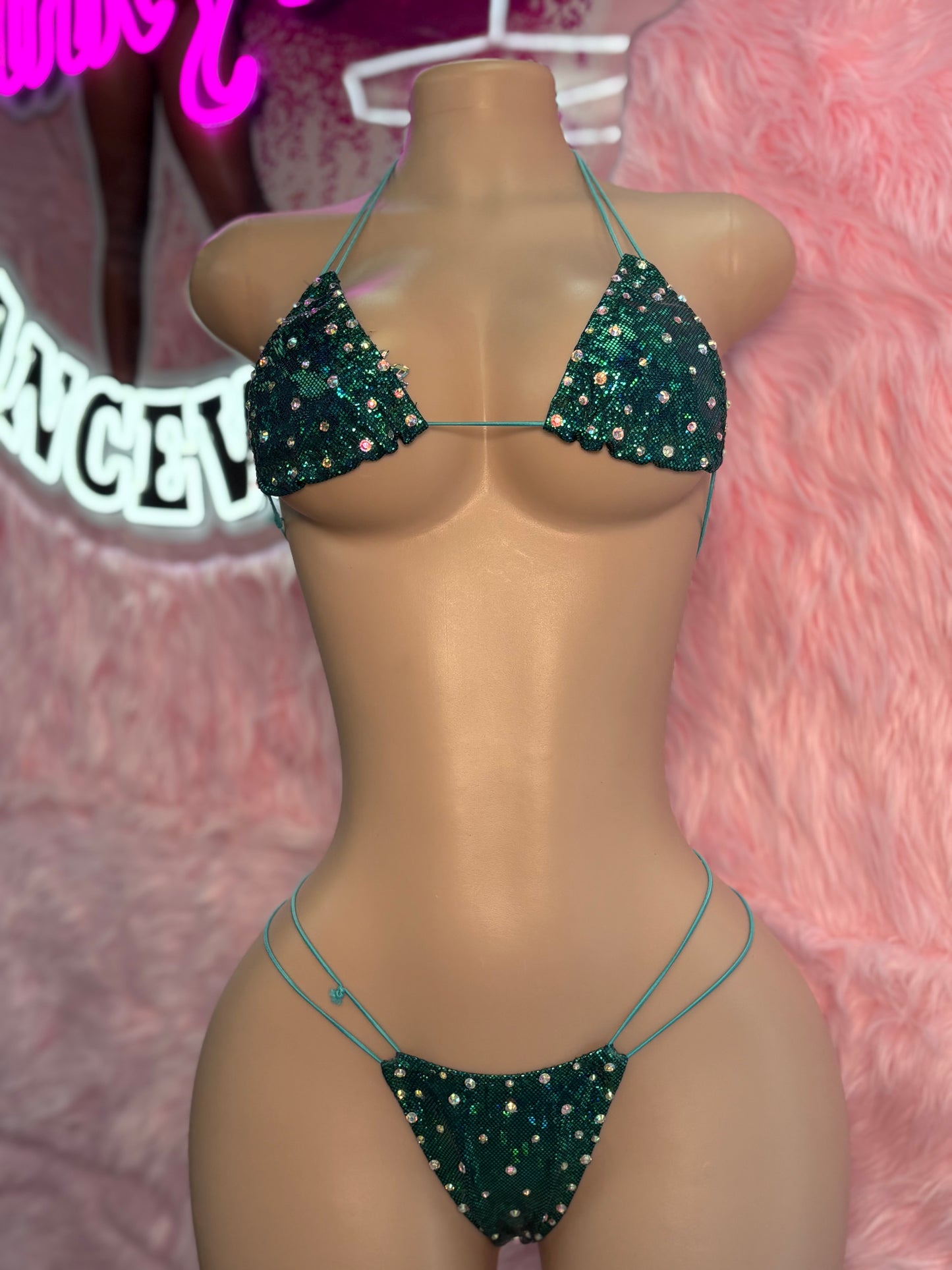 Microbikini - Green Goddess