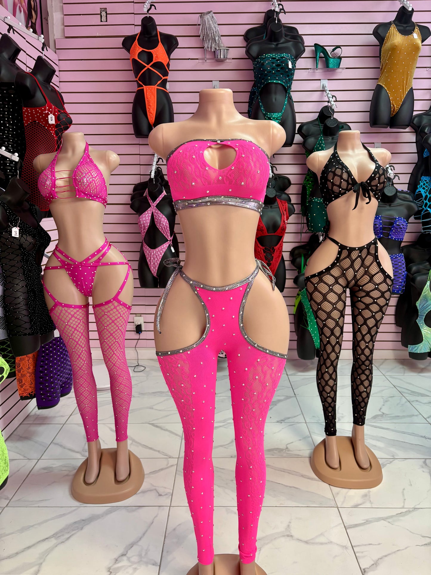 Sexy Pink Kitty Set