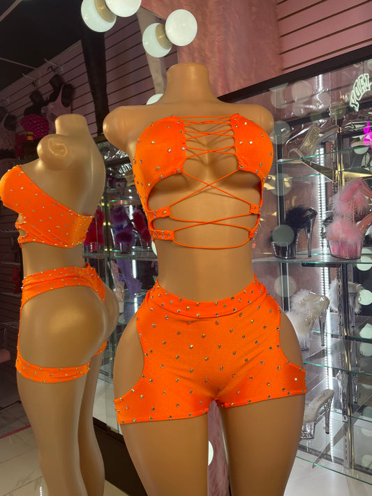 Hoz naranja 2 piezas