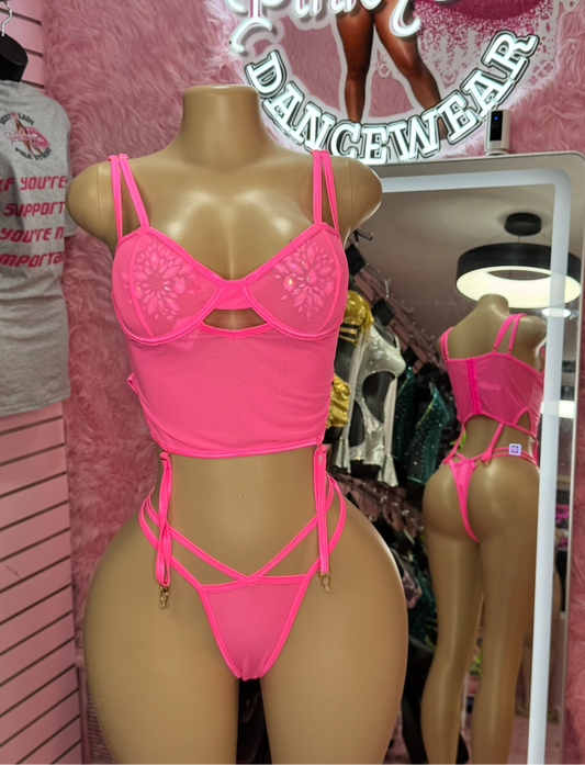 Sweet girl lingerie set