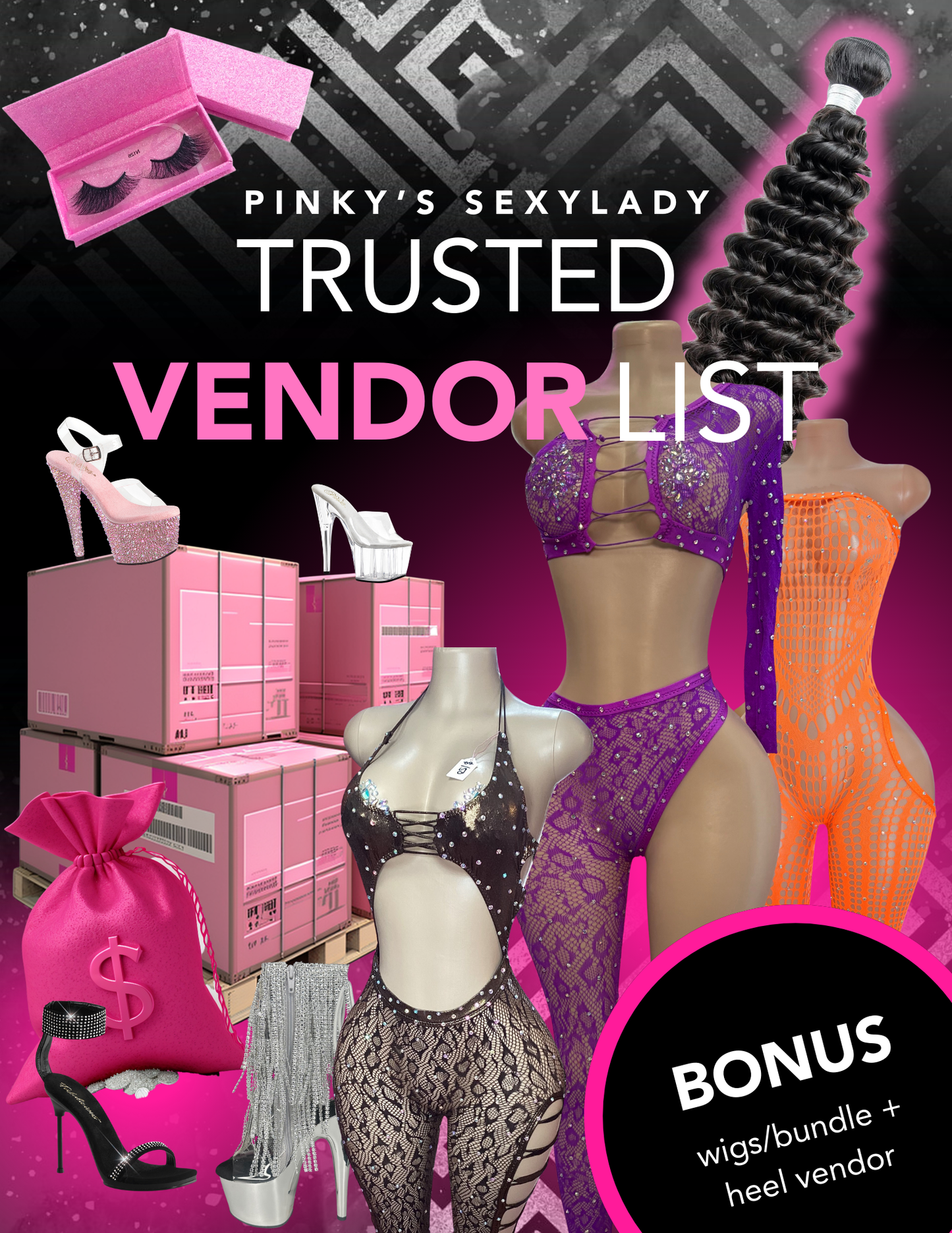 PINKY’S FULL VENDOR LIST