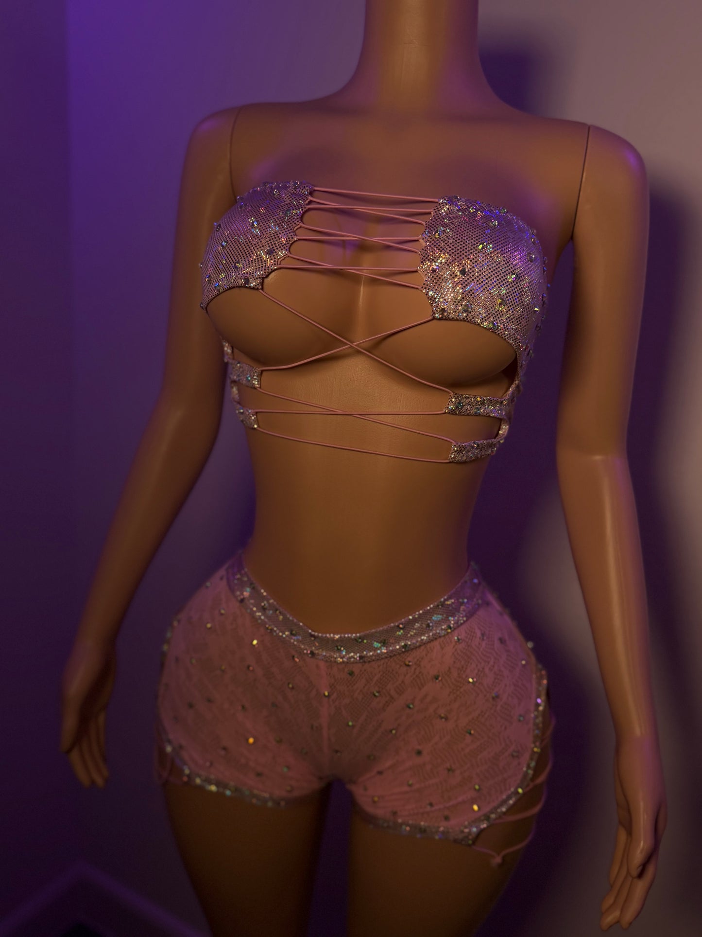 Pinky Short set