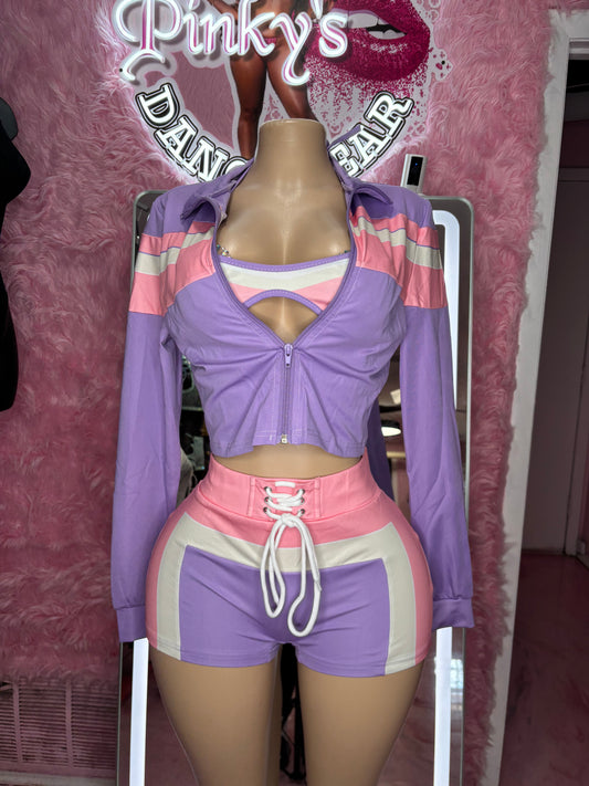 Sweet Talkin’ 3pc - Purple