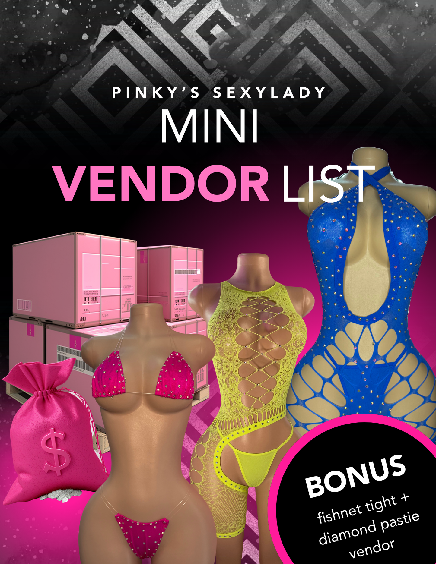 PINKY’S mini VENDOR LIST