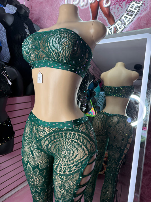 Green Ivy set - made to order any color