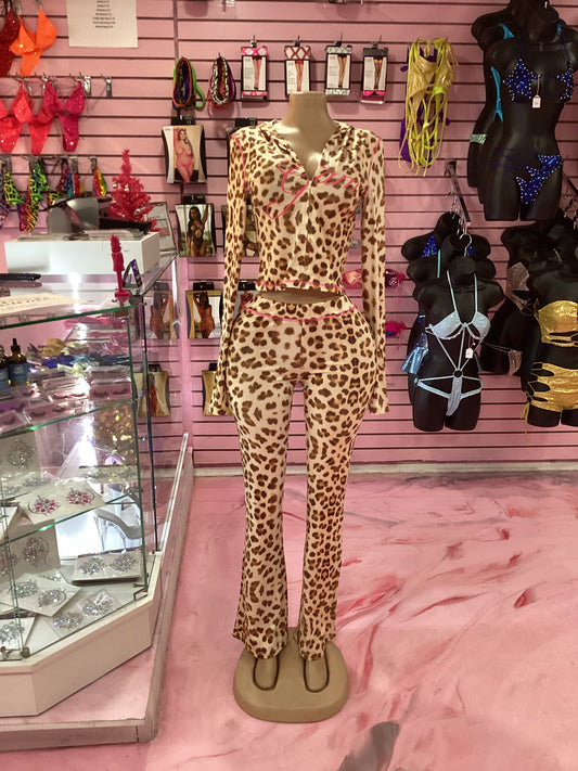 Cheetah babe 2PC Set